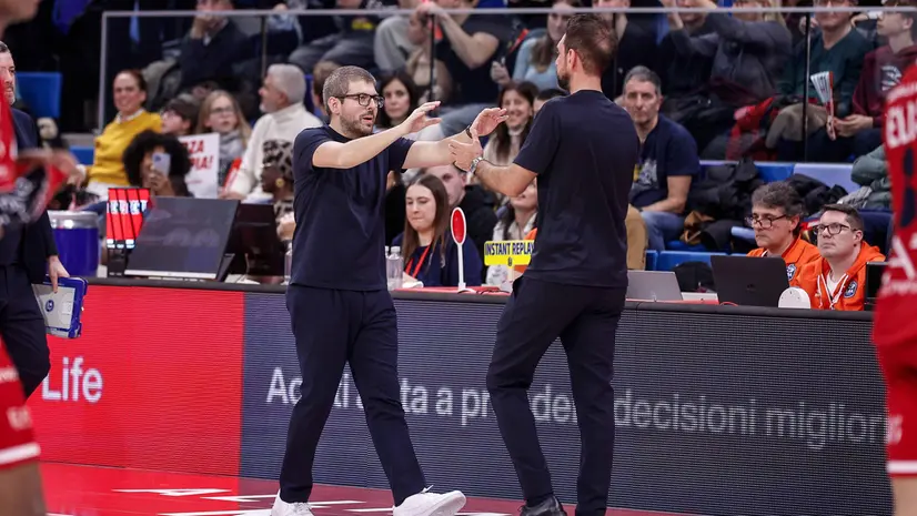Matteo Cotelli e Peppe Poeta - Foto Doniselli/Ciamillo-Castoria © www.giornaledibrescia.it