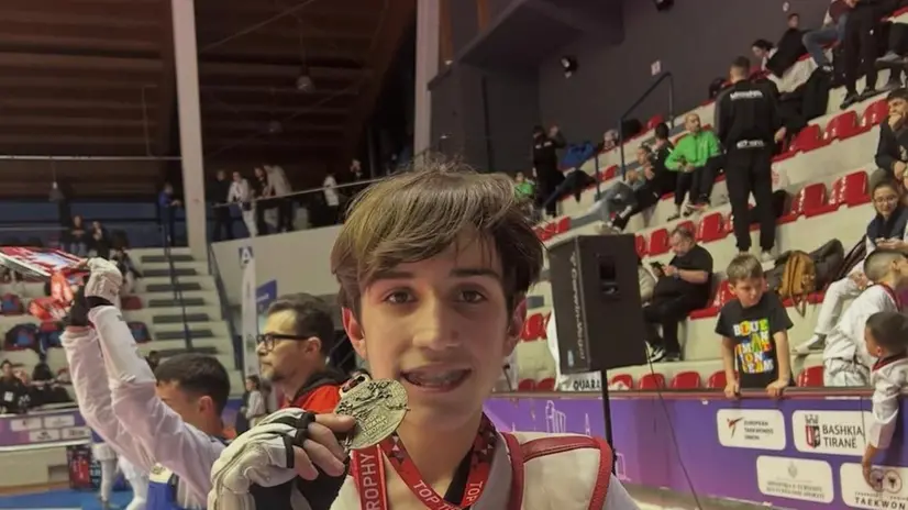 Davide Nunziati conquista un oro in Albania © www.giornaledibrescia.it