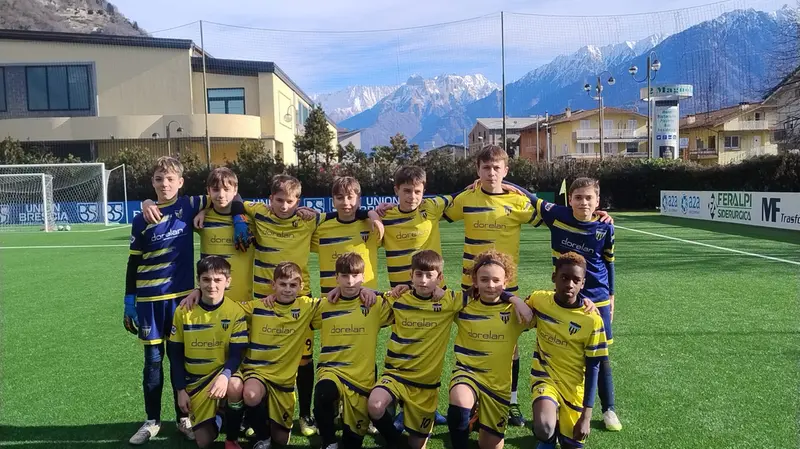 I giocatori della Giovanile Cmm