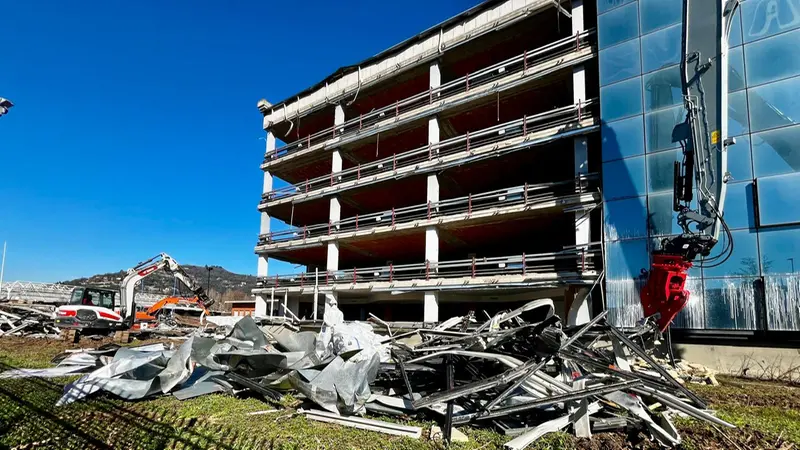 I lavori di ristrutturazione - © www.giornaledibrescia.it