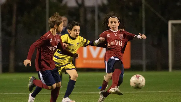 SPORT CALCIO BRESCIA COPPA BRESCIA PULCINI UNDER 11 RIGAMONTI CILIVERGHE NELLA FOTO FASE DI GIOCO 18–02-2026 PIERPAOLO PAPETTI AGENZIA NEWREPORTER