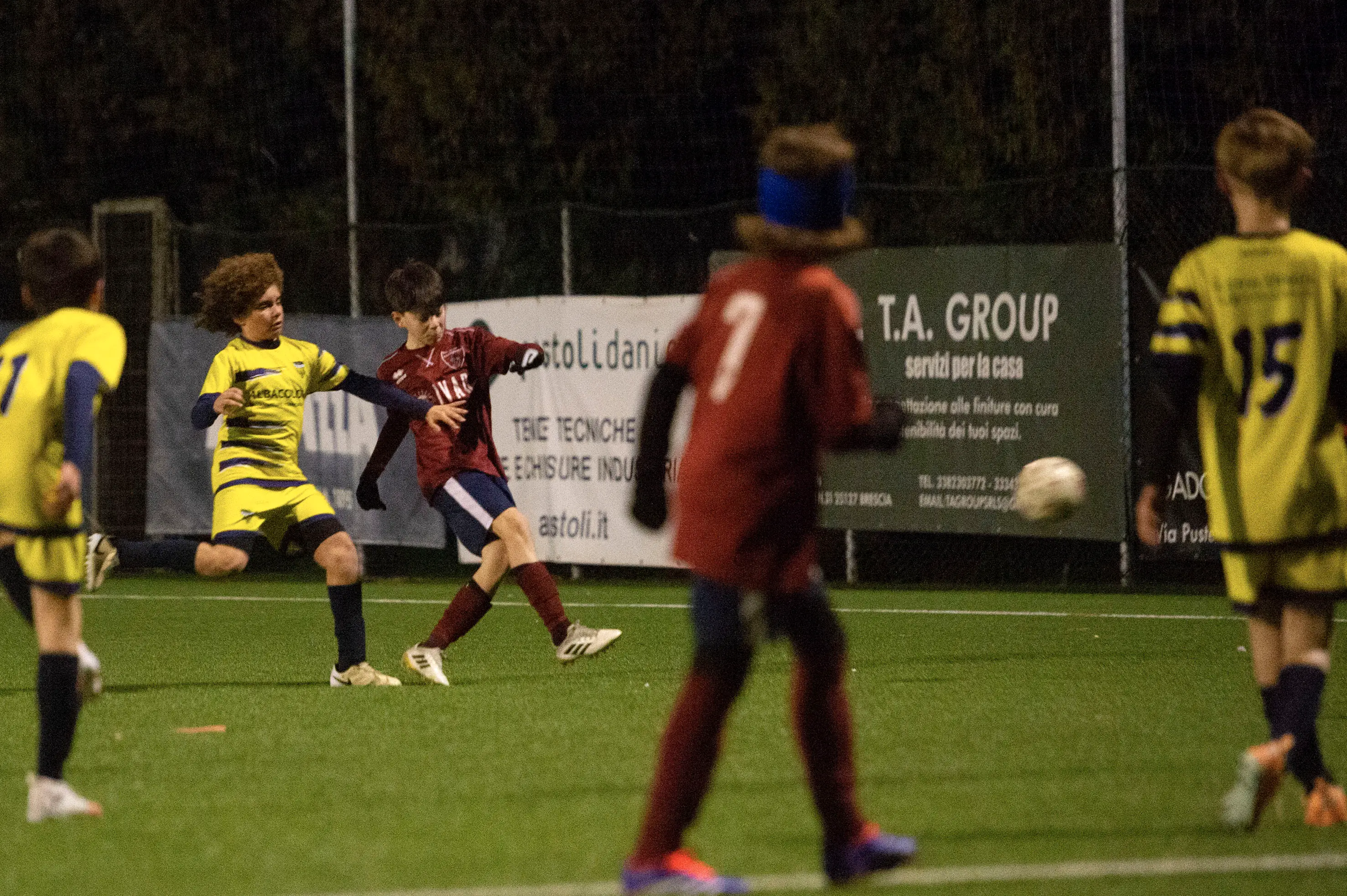 SPORT CALCIO BRESCIA COPPA BRESCIA PULCINI UNDER 11 RIGAMONTI CILIVERGHE NELLA FOTO GOL 2-0 DI GALEAZZI DEL RIGAMONTI 18–02-2026 PIERPAOLO PAPETTI AGENZIA NEWREPORTER