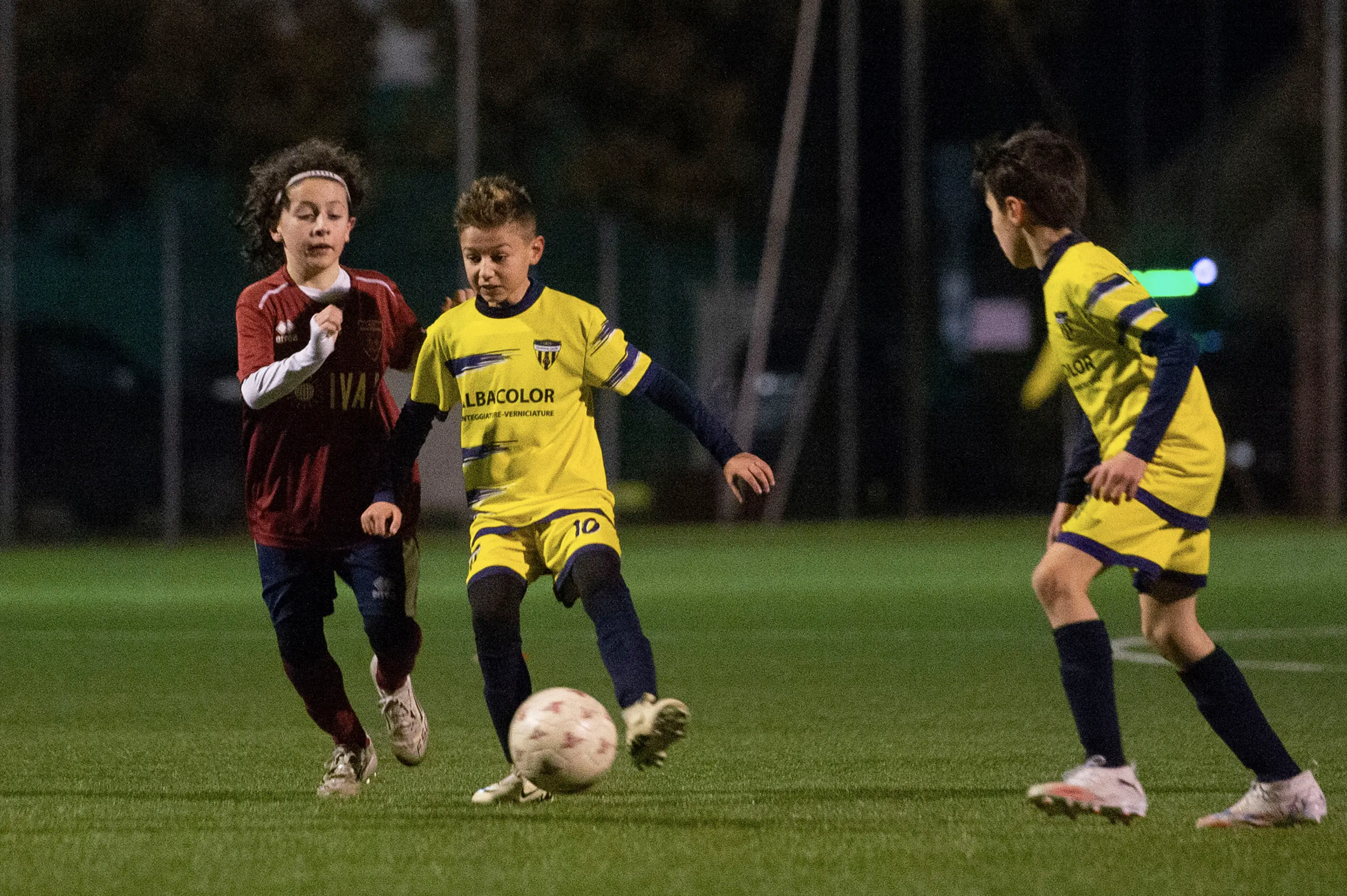 SPORT CALCIO BRESCIA COPPA BRESCIA PULCINI UNDER 11 RIGAMONTI CILIVERGHE NELLA FOTO FASE DI GIOCO 18–02-2026 PIERPAOLO PAPETTI AGENZIA NEWREPORTER