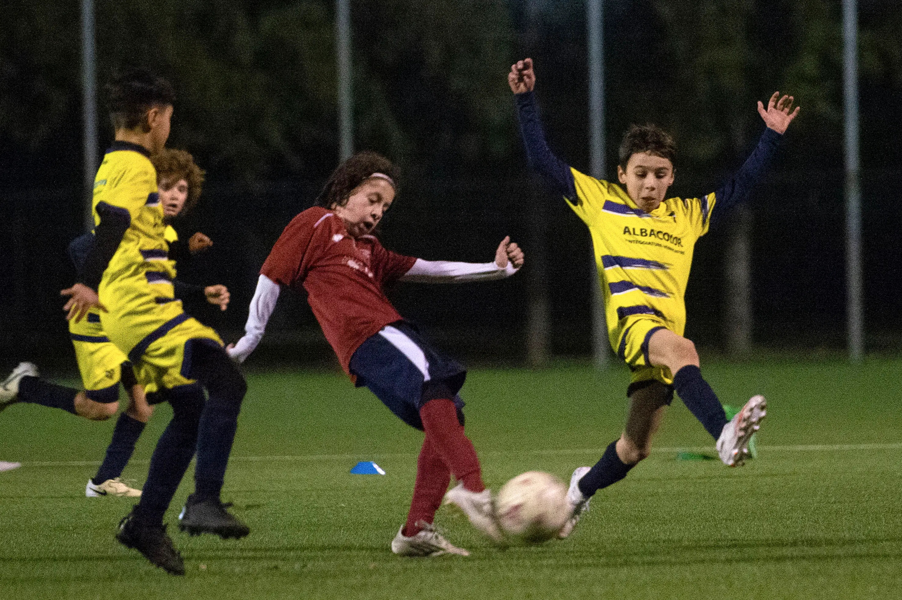 SPORT CALCIO BRESCIA COPPA BRESCIA PULCINI UNDER 11 RIGAMONTI CILIVERGHE NELLA FOTO FASE DI GIOCO 18–02-2026 PIERPAOLO PAPETTI AGENZIA NEWREPORTER