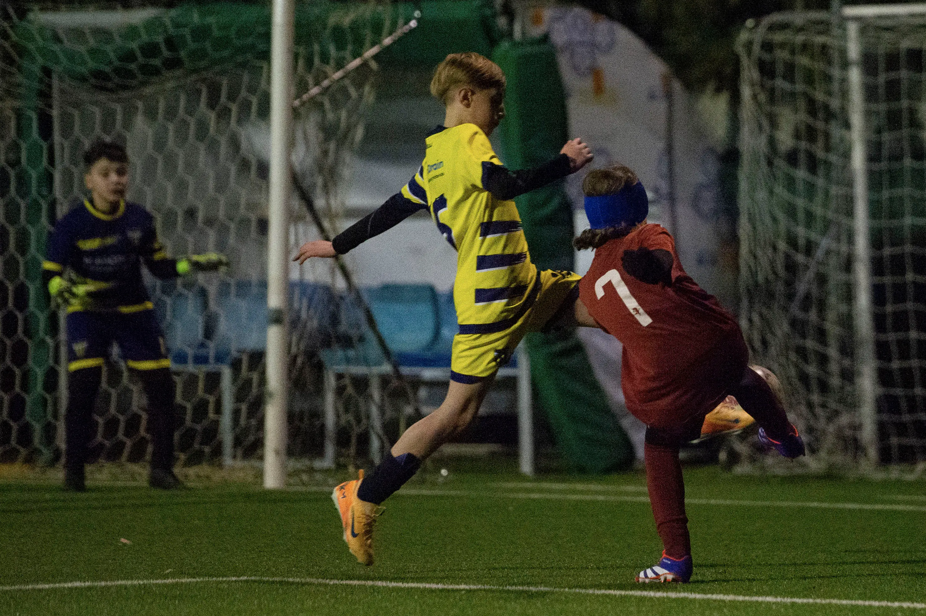 SPORT CALCIO BRESCIA COPPA BRESCIA PULCINI UNDER 11 RIGAMONTI CILIVERGHE NELLA FOTO FASE DI GIOCO 18–02-2026 PIERPAOLO PAPETTI AGENZIA NEWREPORTER