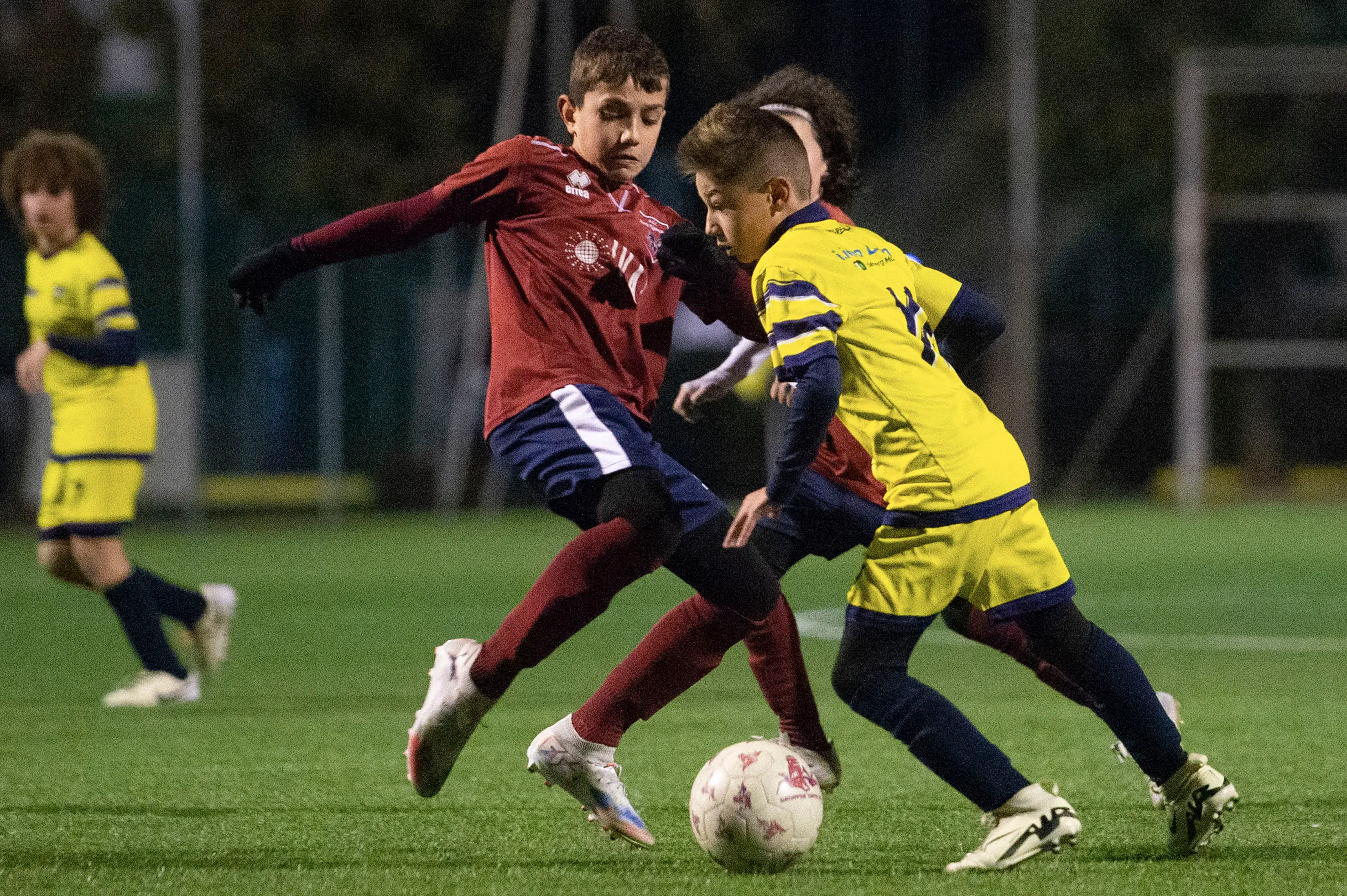 SPORT CALCIO BRESCIA COPPA BRESCIA PULCINI UNDER 11 RIGAMONTI CILIVERGHE NELLA FOTO FASE DI GIOCO 18–02-2026 PIERPAOLO PAPETTI AGENZIA NEWREPORTER