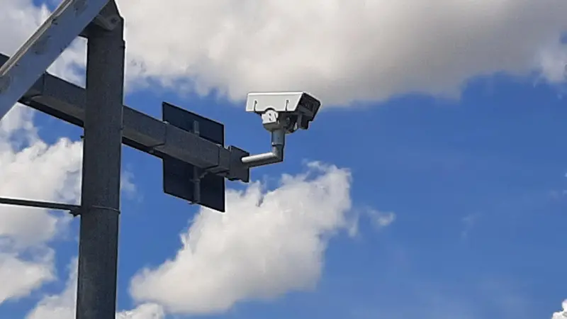 Una telecamera (foto d'archivio)