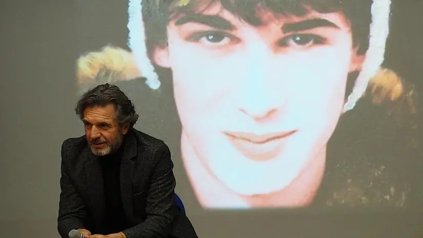 Emanuele Ghidini e il padre Gianpietro - © www.giornaledibrescia.it