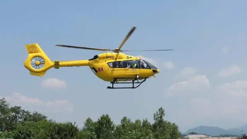 Elisoccorso in azione (foto d'archivio) - © www.giornaledibrescia.it