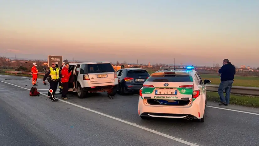 L'incidente a Rezzato - © www.giornaledibrescia.it