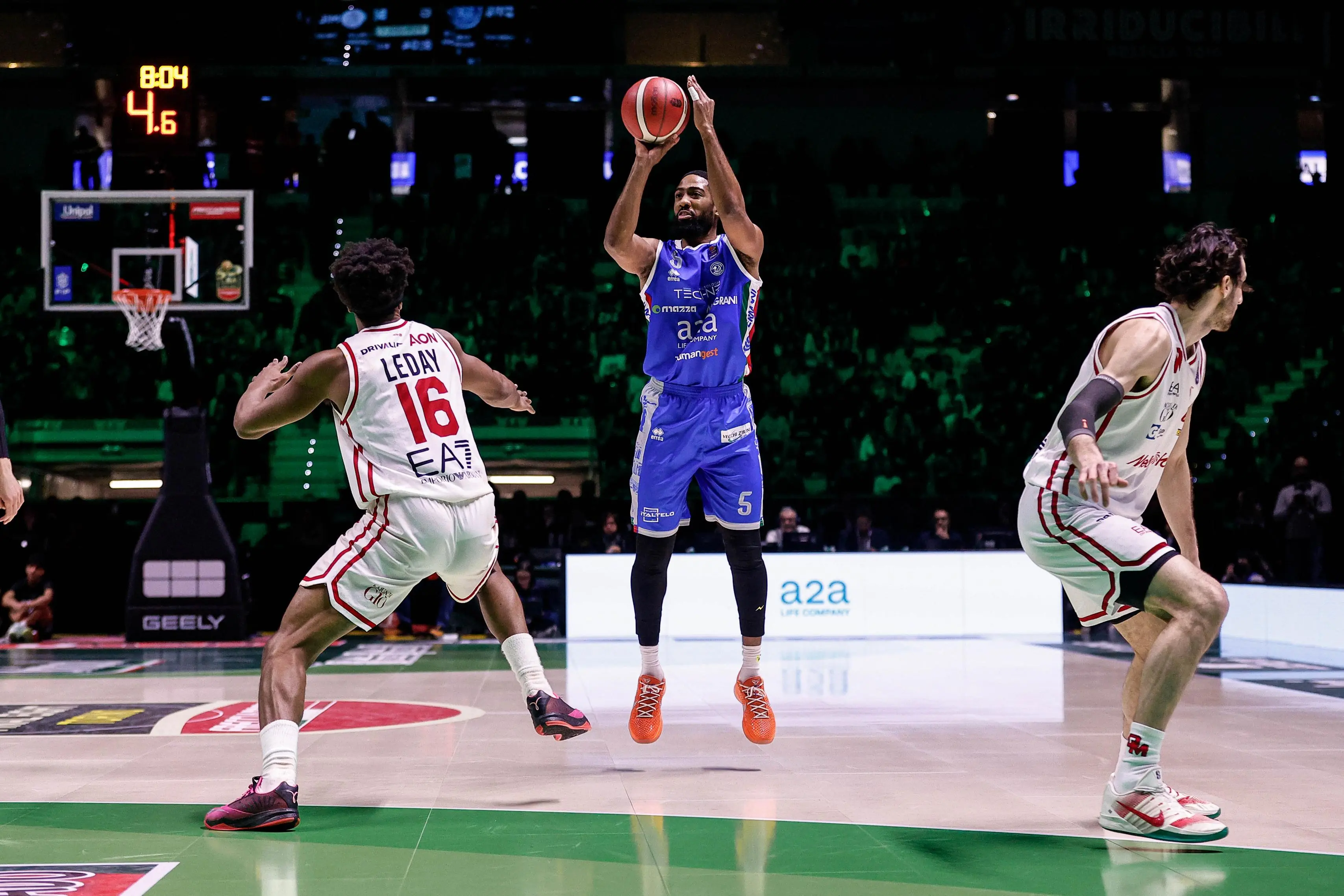 Gli scatti di Germani-Milano di Coppa Italia