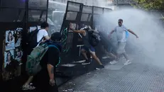 Le proteste a Buenos Aires - Ansa © www.giornaledibrescia.it