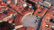 Una vista dall'alto di Rovato - © www.giornaledibrescia.it