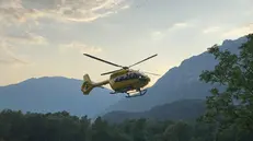 Elisoccorso in volo - Foto d'archivio © www.giornaledibrescia.it