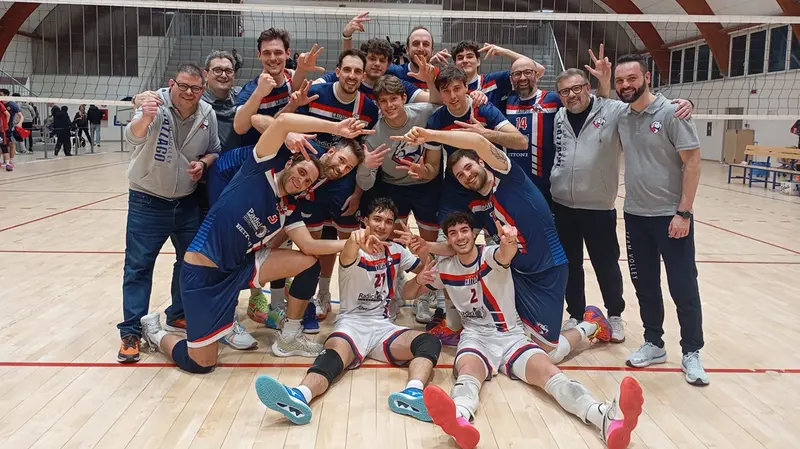 La felicità dei ragazzi di Cazzago a fine partita