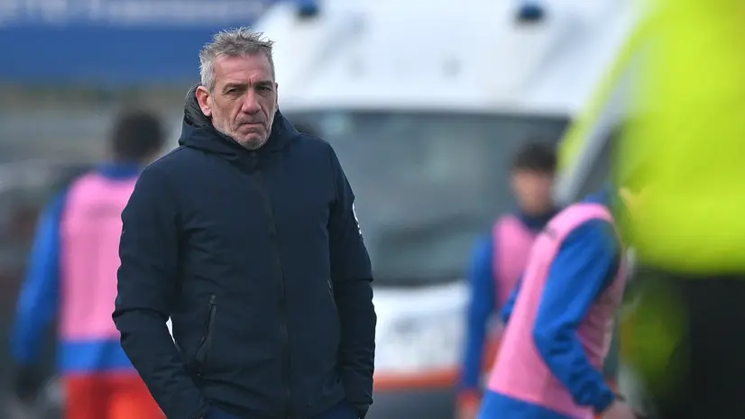 L'allenatore dell'Ospitaletto Andrea Quaresmini - Foto New Reporter Biasi © www.giornaledibrescia.it