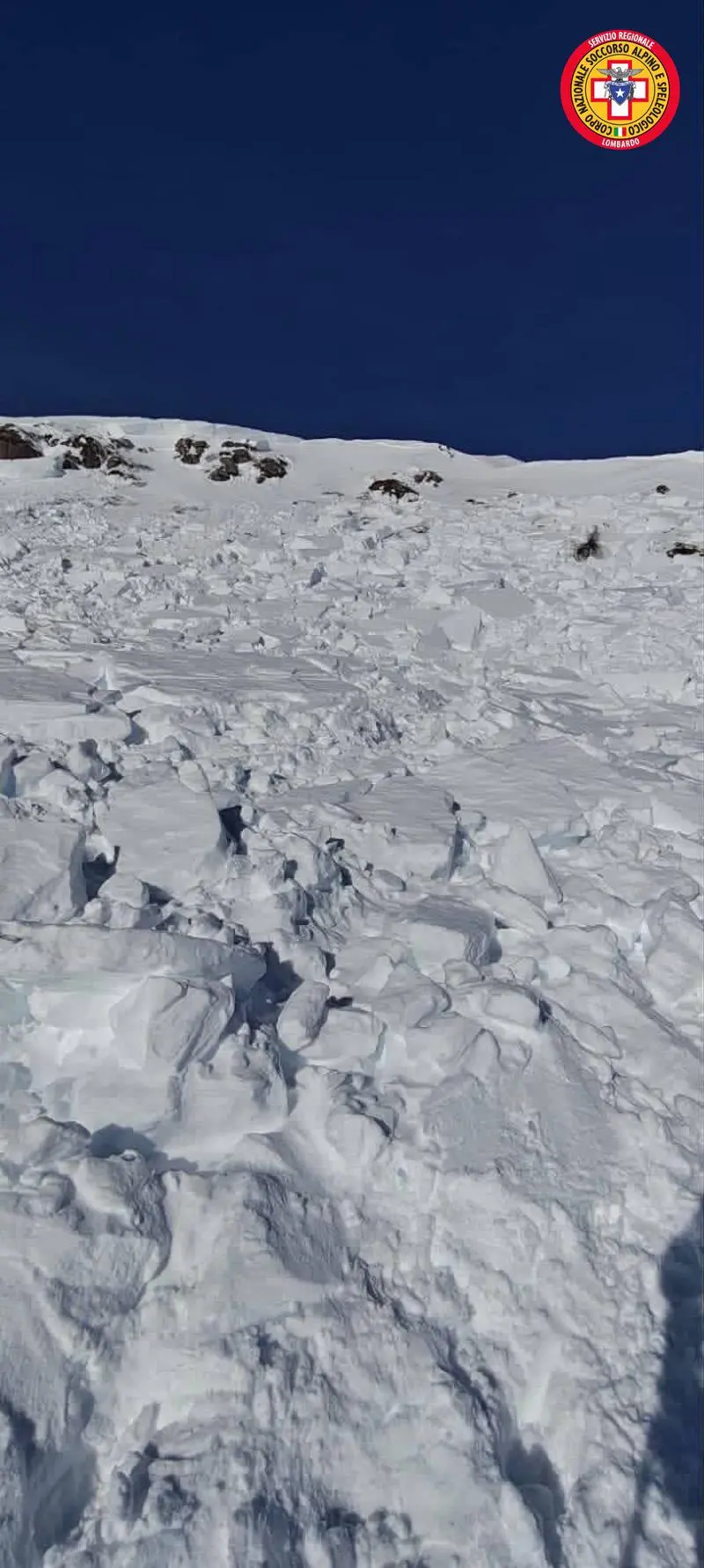 La valanga in Maniva