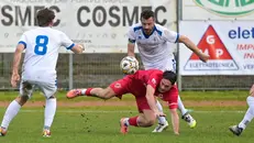 Uno scatto di Verolese-V. Aurora Travagliato - Foto New Reporter Uberti © www.giornaledibrescia.it