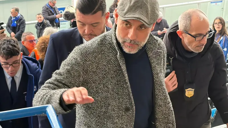 Pep Guardiola al Rigamonti