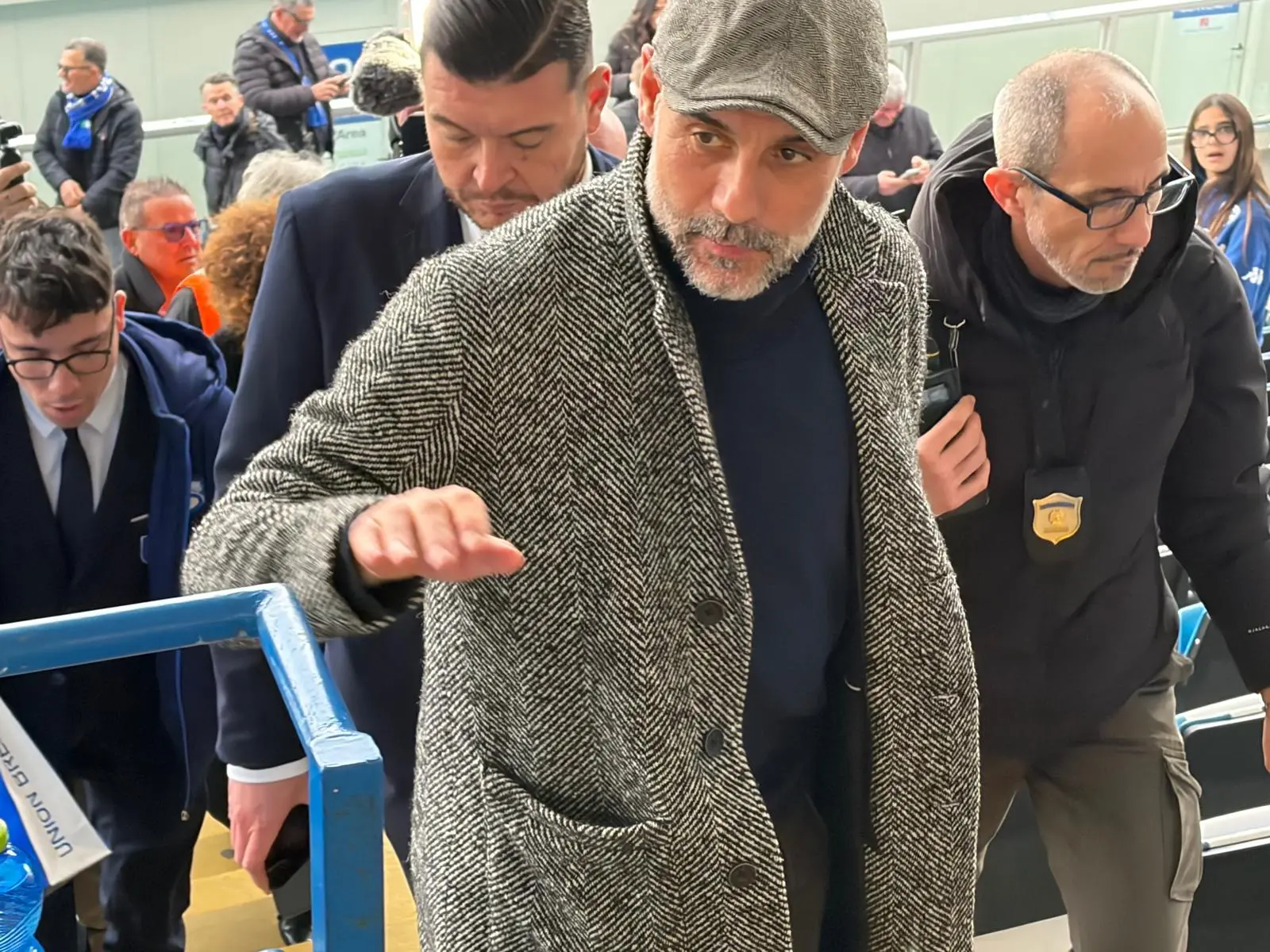 Pep Guardiola al Rigamonti