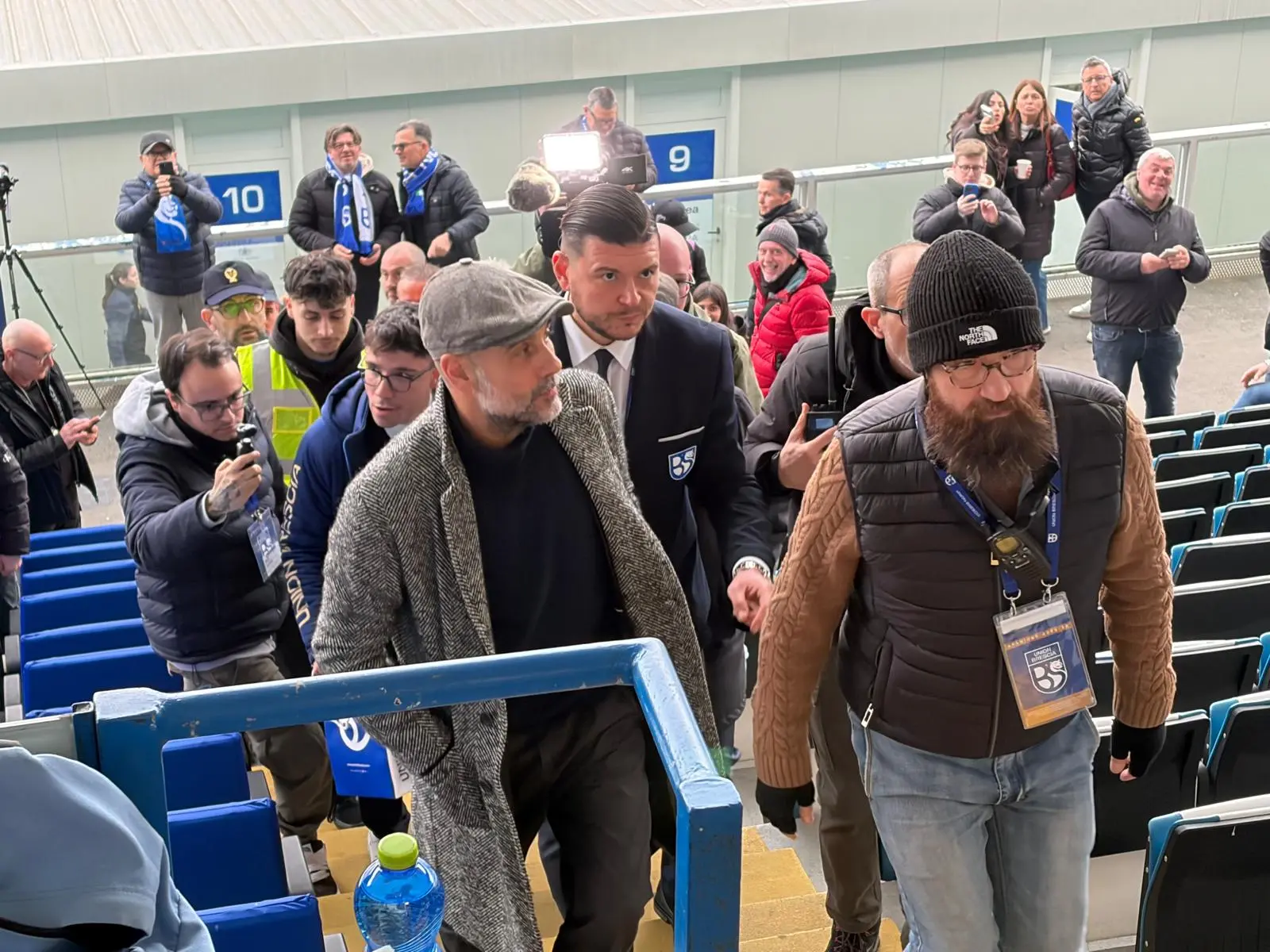 Pep Guardiola al Rigamonti