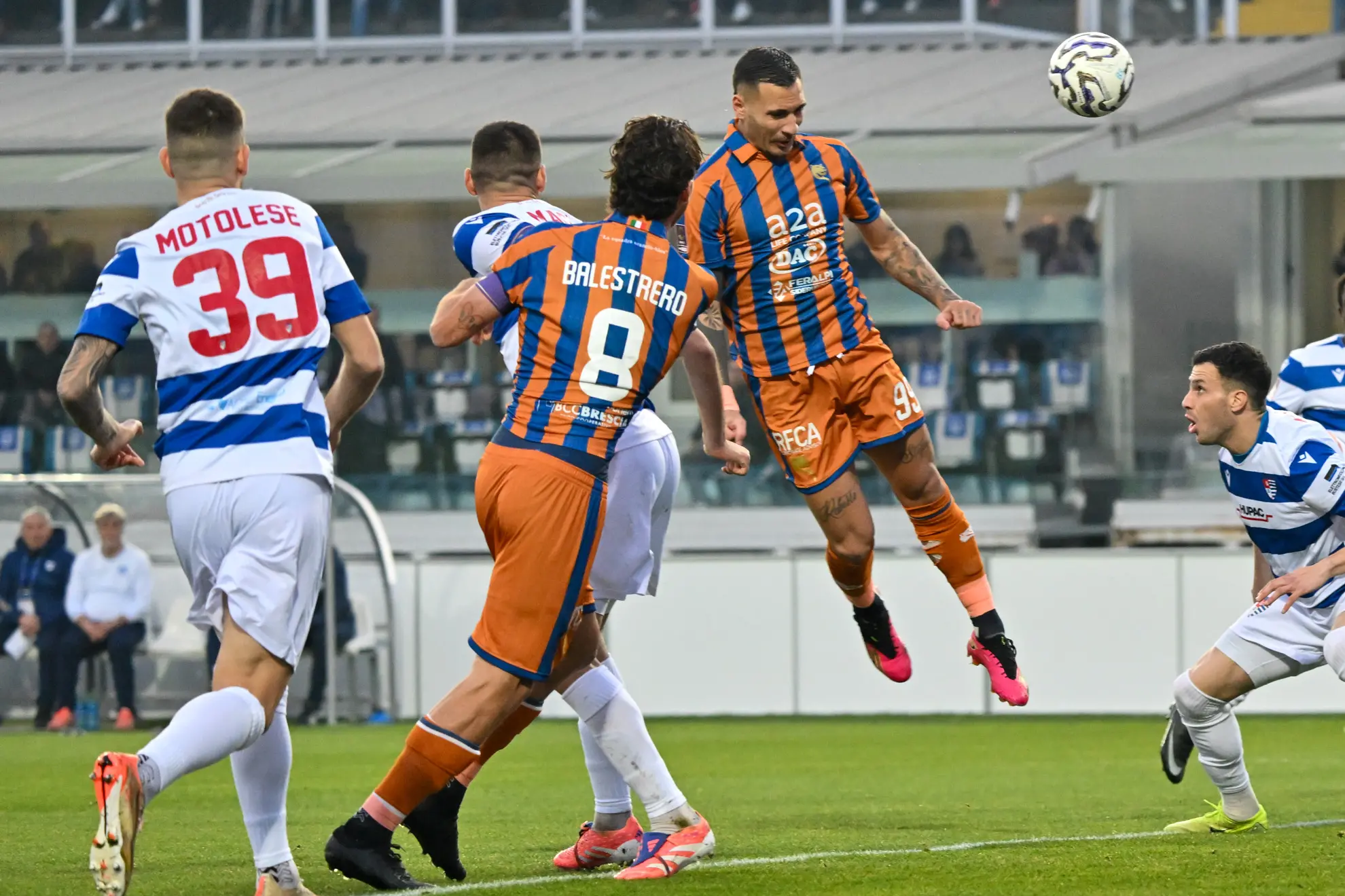 Serie C, gli scatti di Union Brescia-Pro Patria