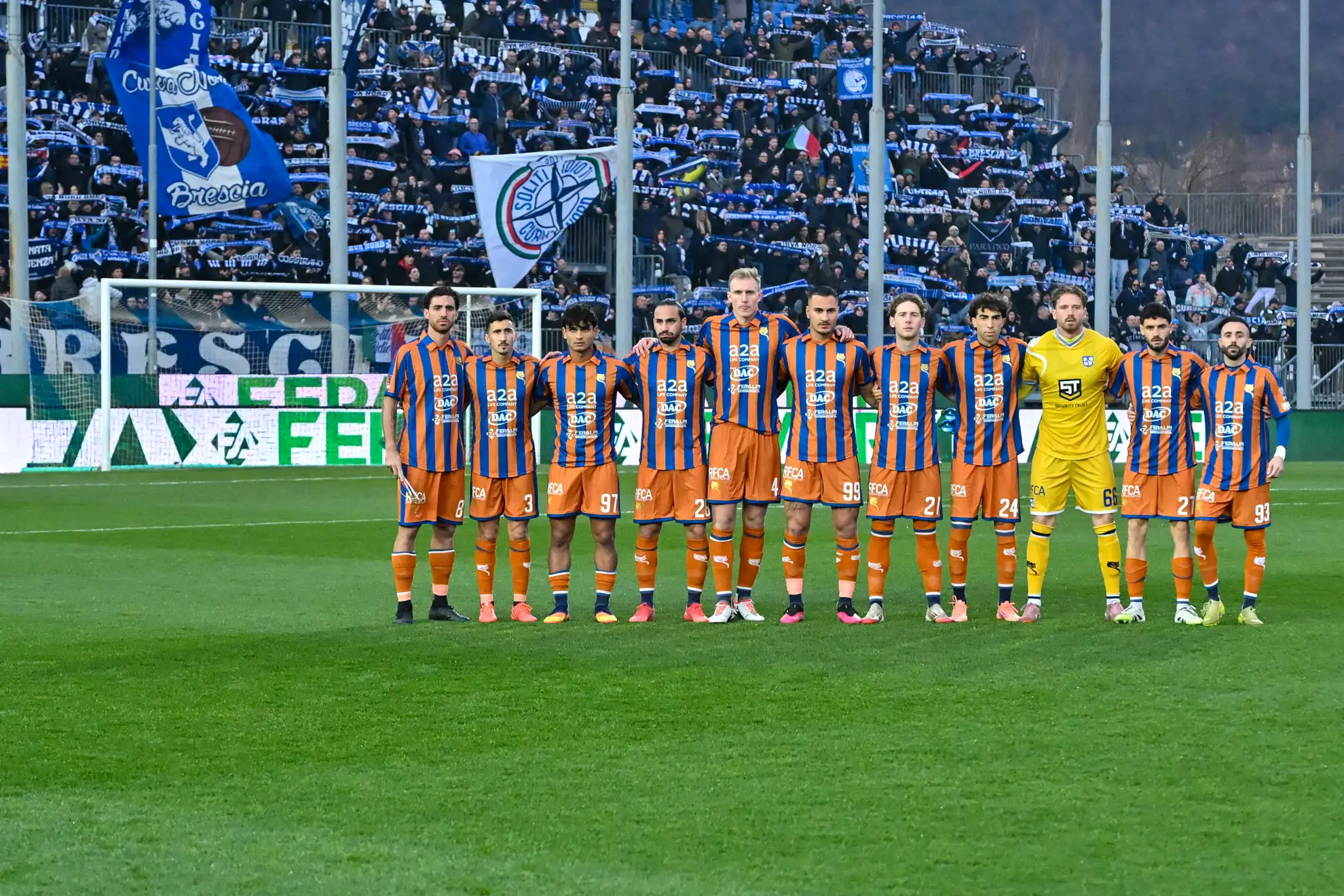 Serie C, gli scatti di Union Brescia-Pro Patria