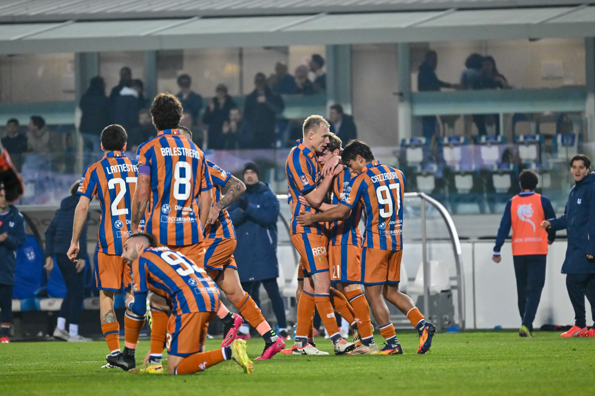 Serie C, gli scatti di Union Brescia-Pro Patria