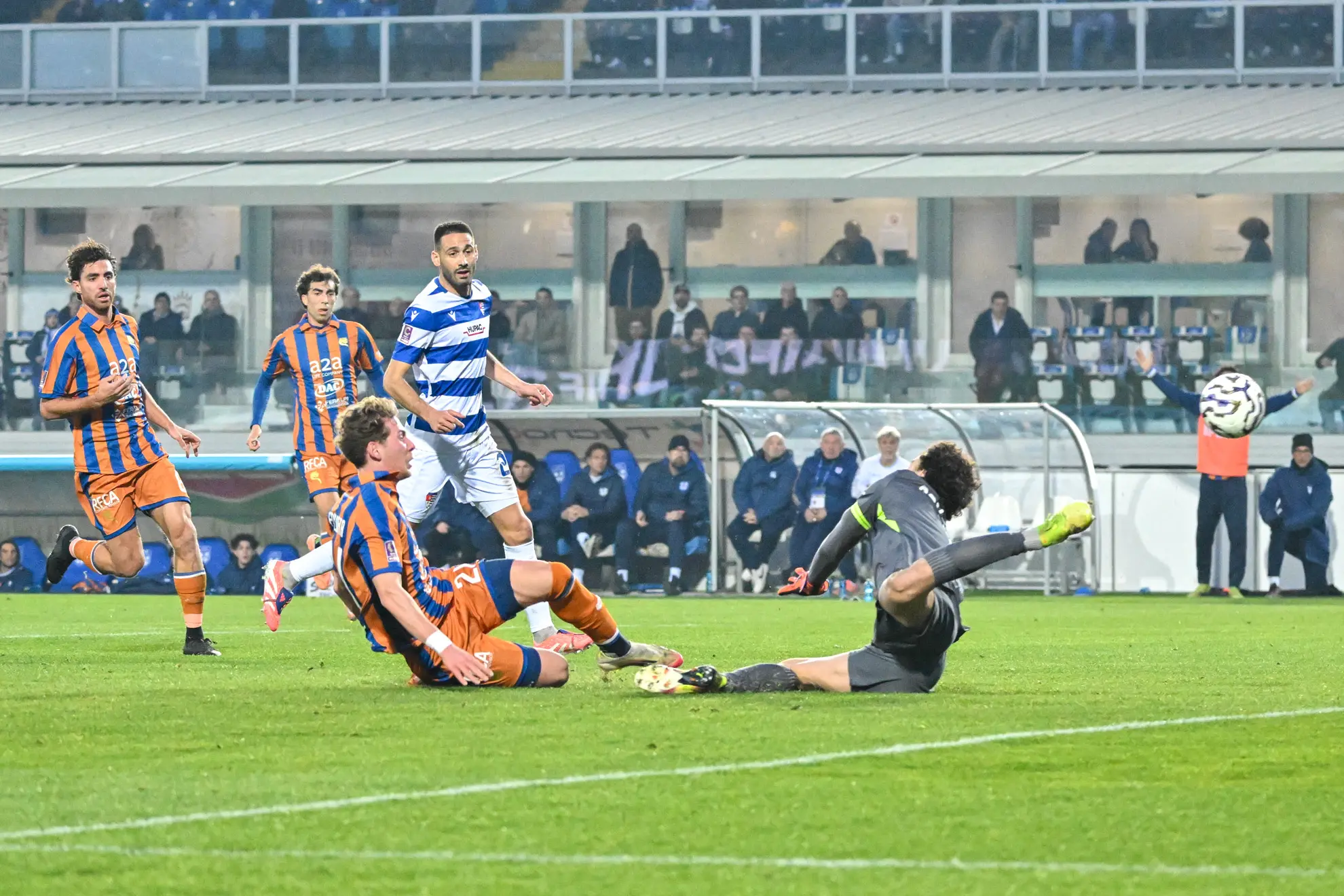 Serie C, gli scatti di Union Brescia-Pro Patria