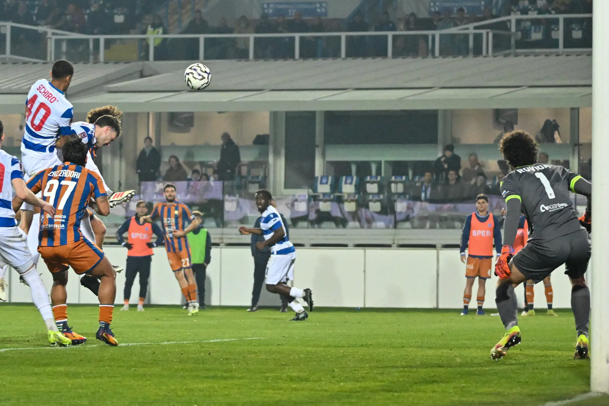 Serie C, gli scatti di Union Brescia-Pro Patria