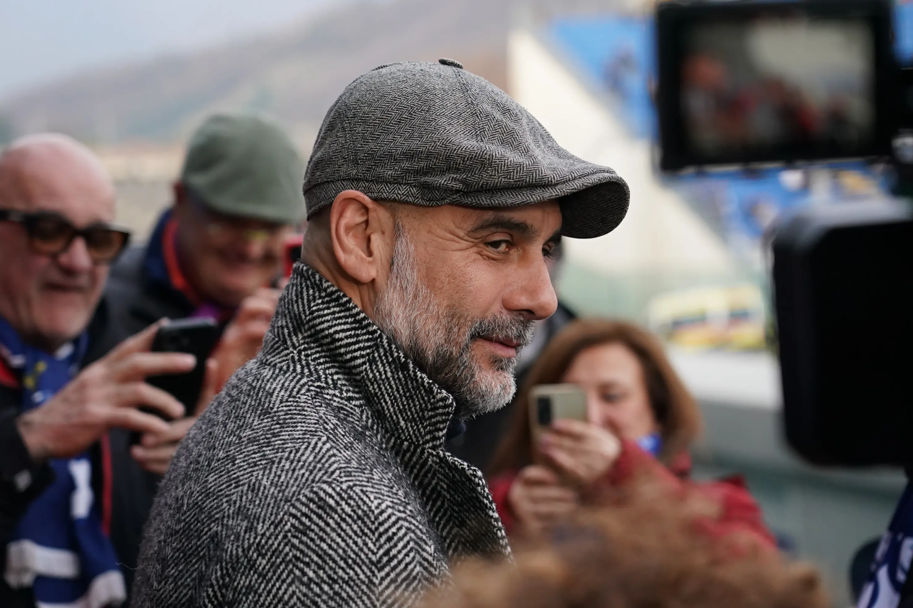 Pep Guardiola al Rigamonti