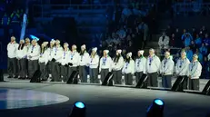 La cerimonia conclusiva delle Olimpiadi di Milano-Cortina