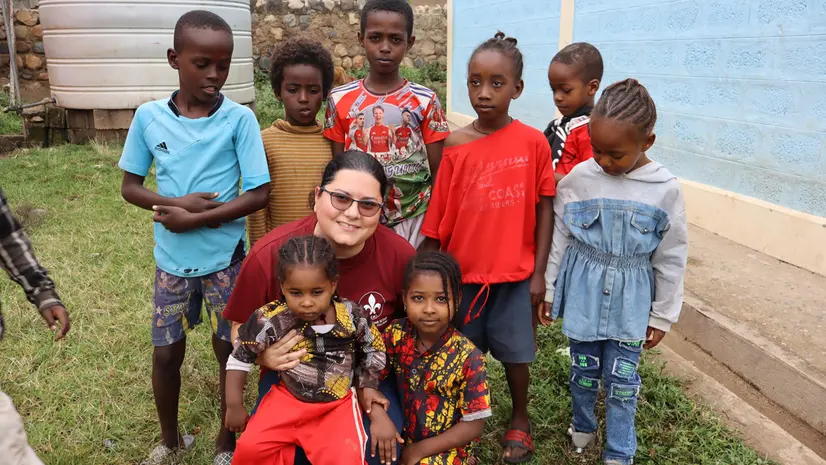 Paola Arici in Etiopia - © www.giornaledibrescia.it