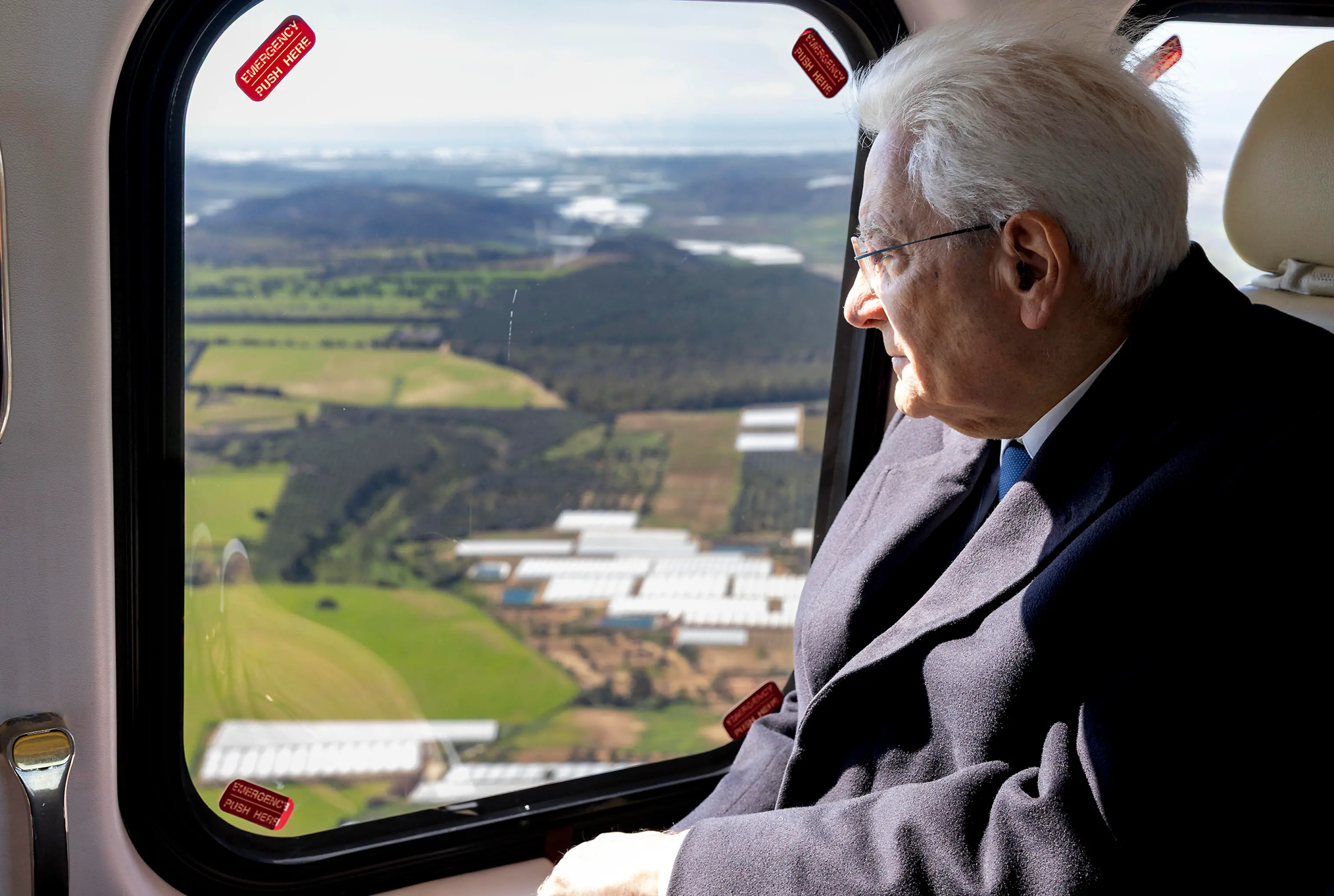 La visita di Mattarella a Niscemi