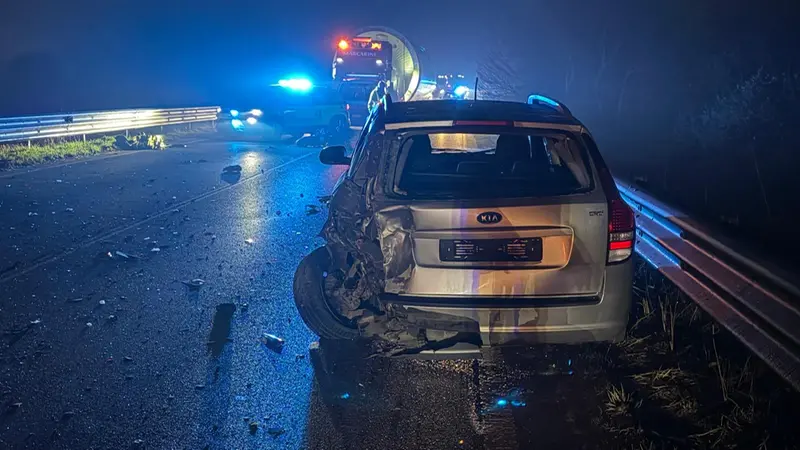 L'incidente a Manerbio - Foto Marco Ortogni/Neg © www.giornaledibrescia.it