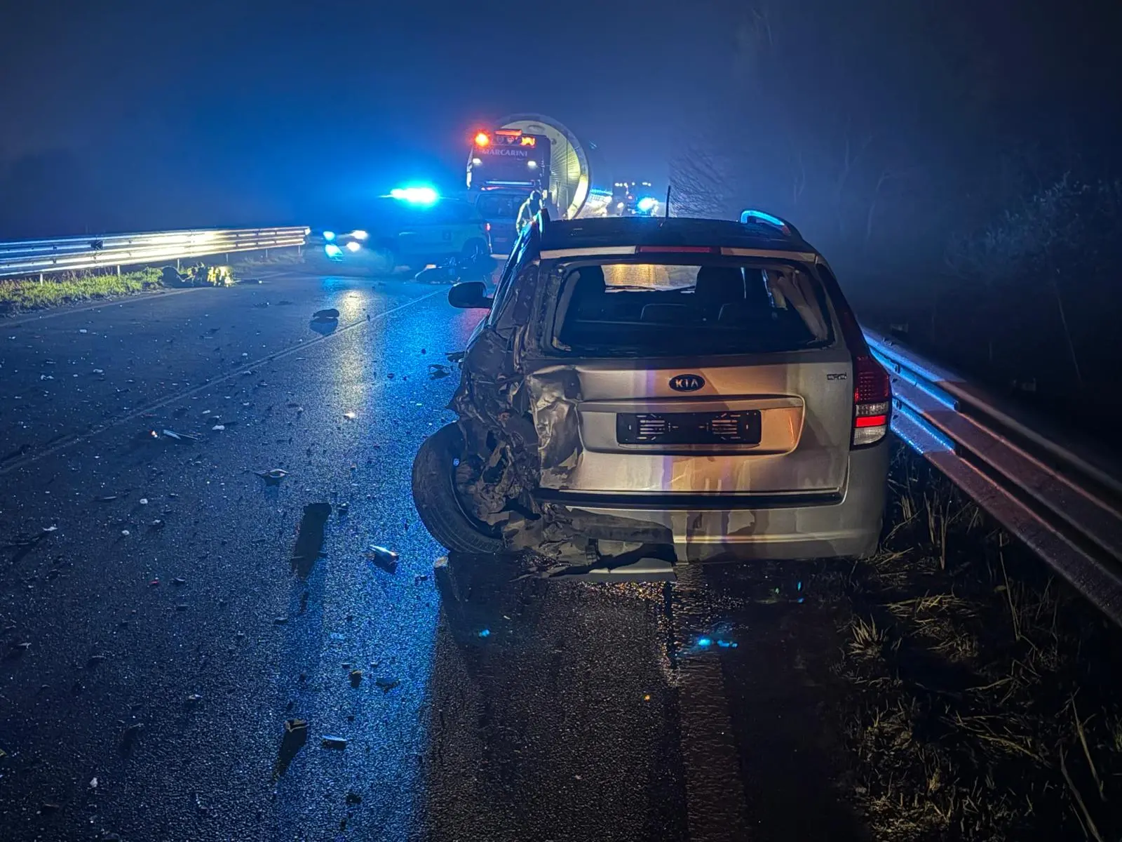 L'incidente mortale a Manerbio