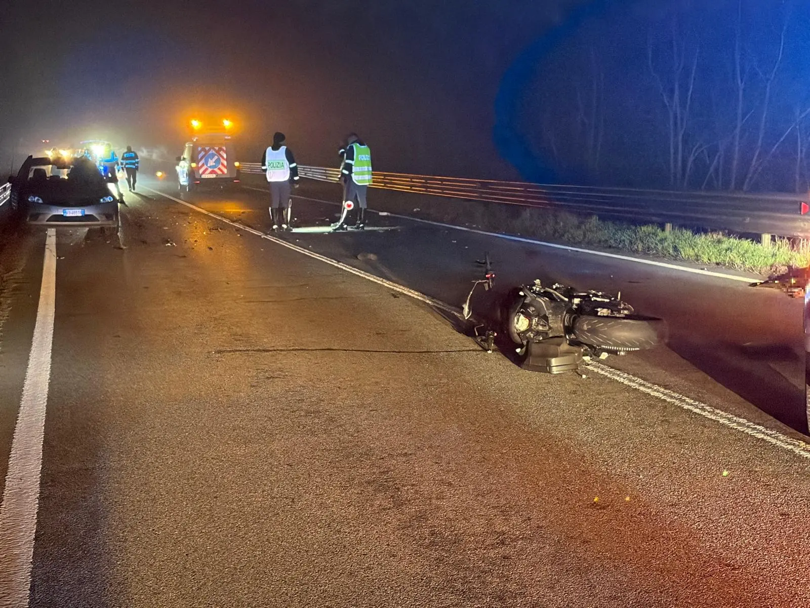 L'incidente mortale a Manerbio