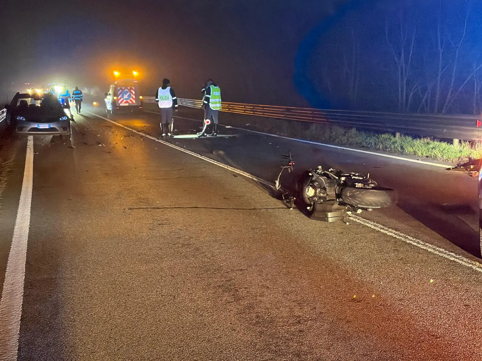 L'incidente mortale a Manerbio