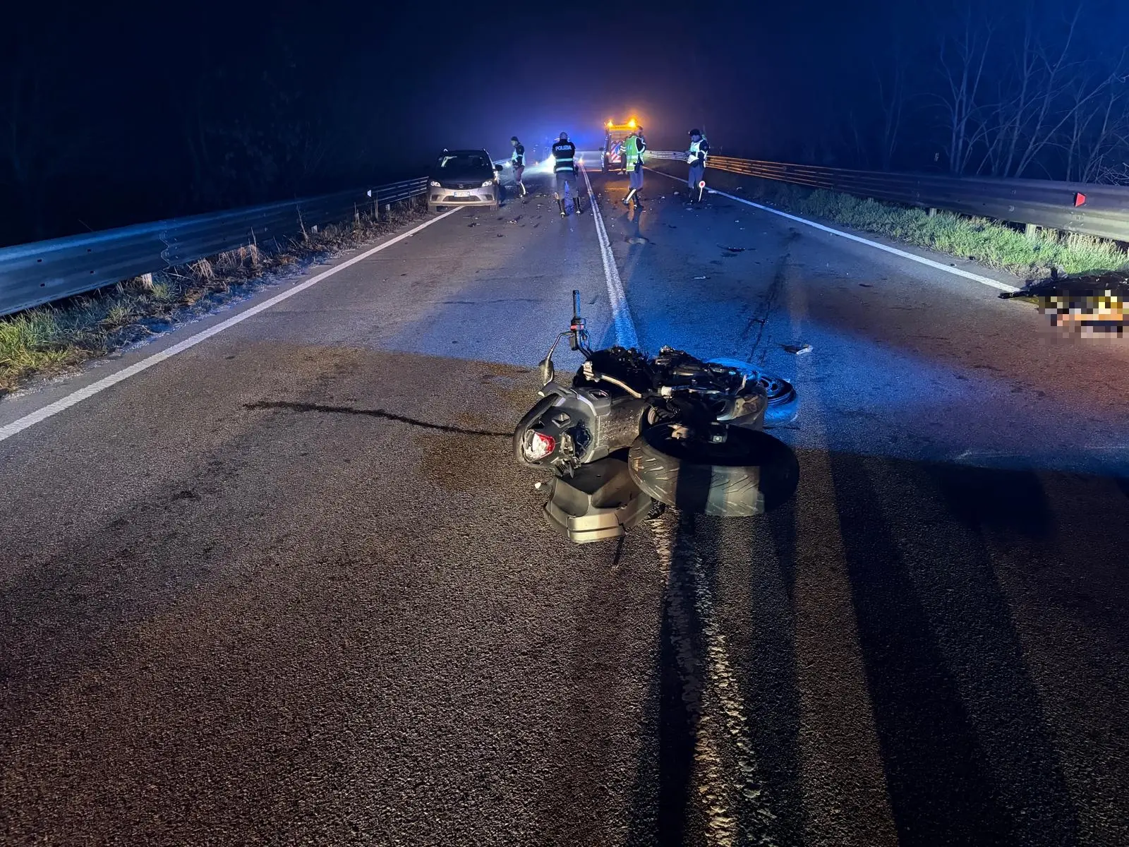 L'incidente mortale a Manerbio