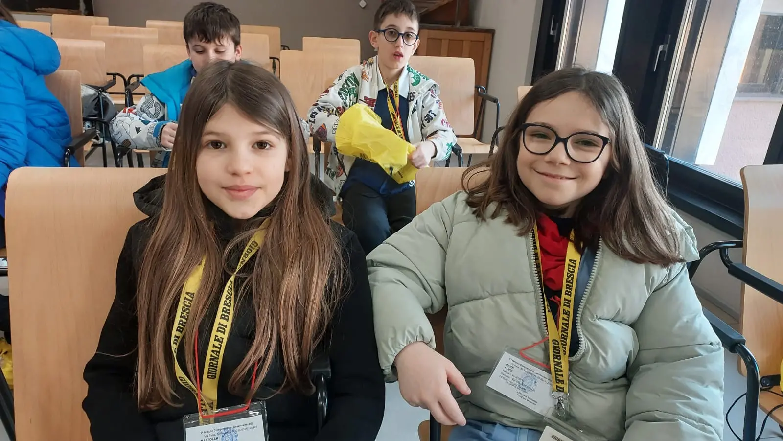 La classe 5D del Luigi Laini di Desenzano