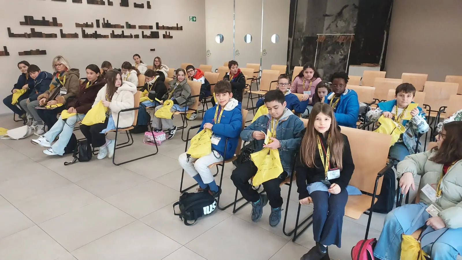 La classe 5D del Luigi Laini di Desenzano