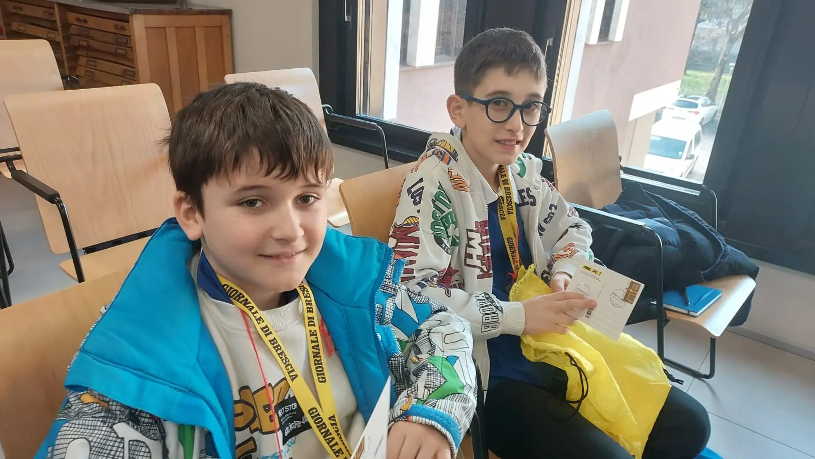 La classe 5D del Luigi Laini di Desenzano