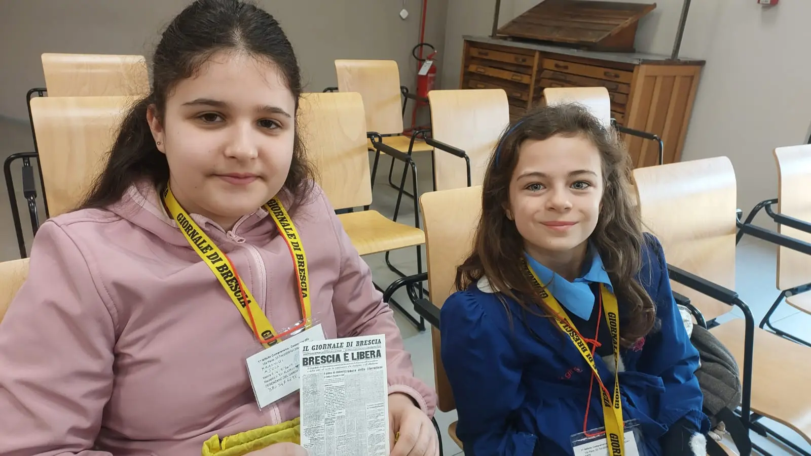 La classe 5D del Luigi Laini di Desenzano