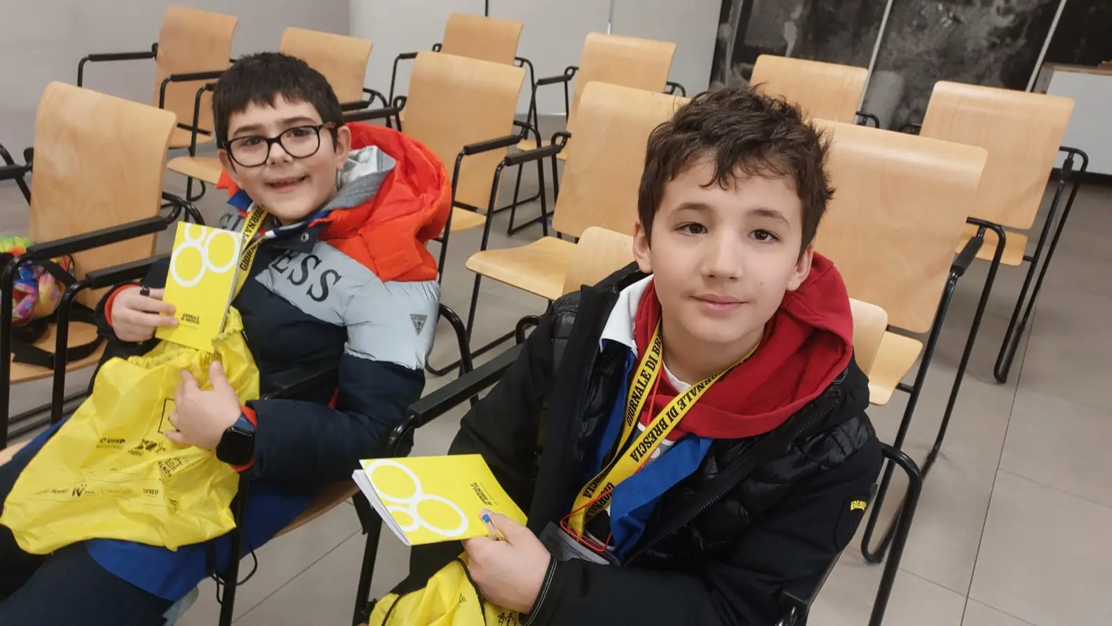 La classe 5D del Luigi Laini di Desenzano