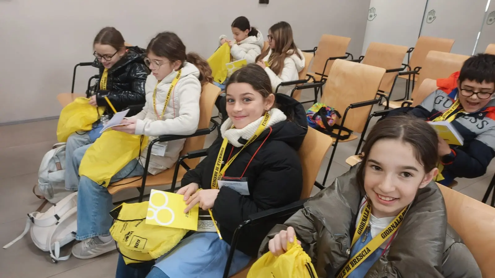 La classe 5D del Luigi Laini di Desenzano