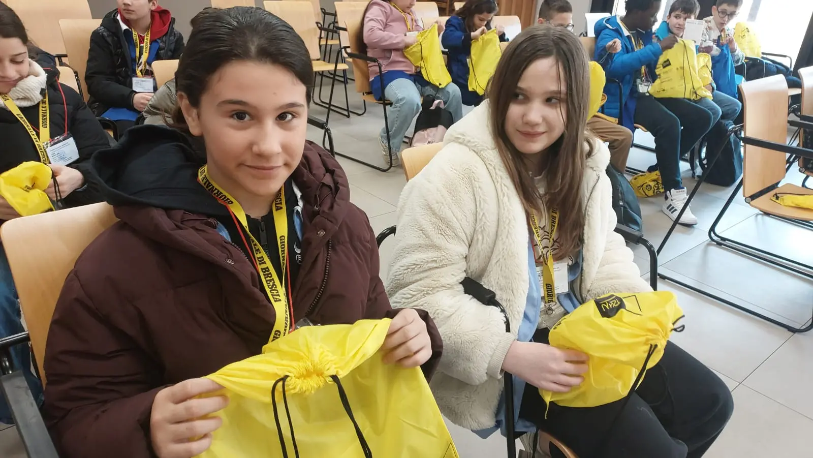 La classe 5D del Luigi Laini di Desenzano