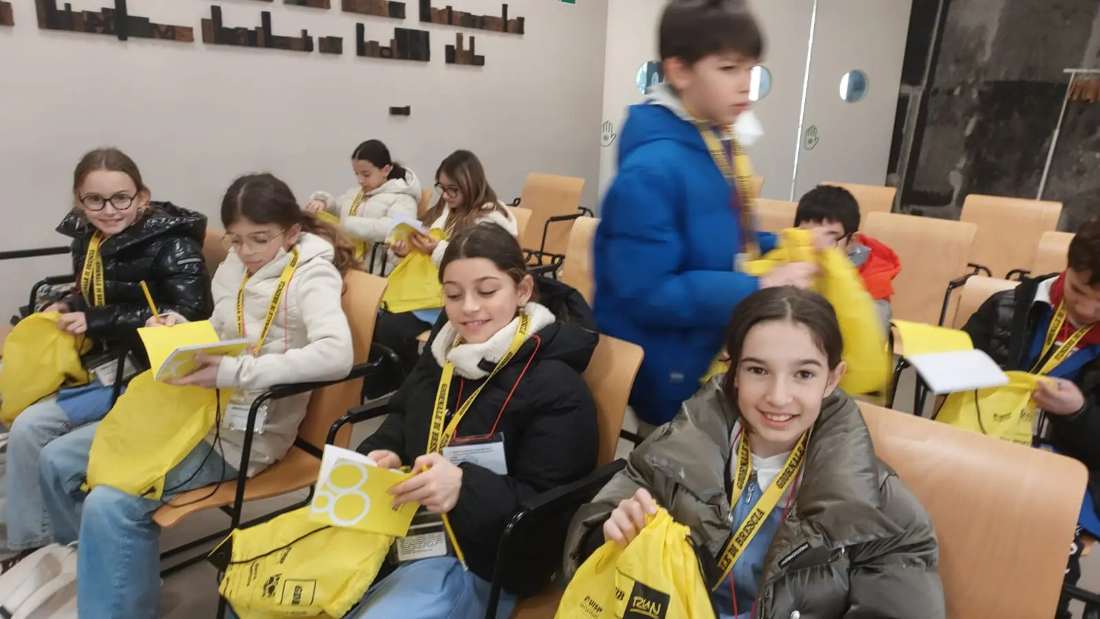 La classe 5D del Luigi Laini di Desenzano