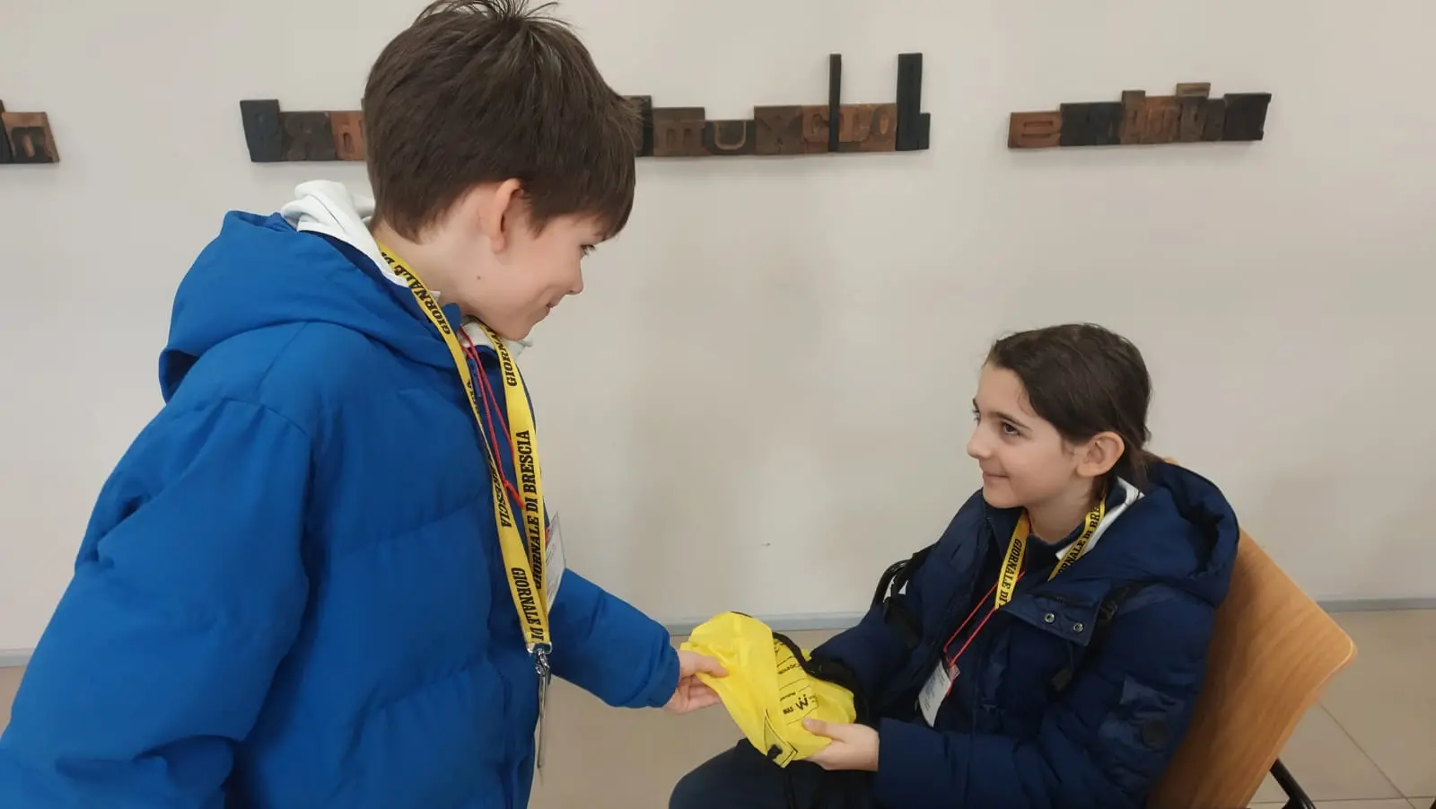 La classe 5D del Luigi Laini di Desenzano - © www.giornaledibrescia.it