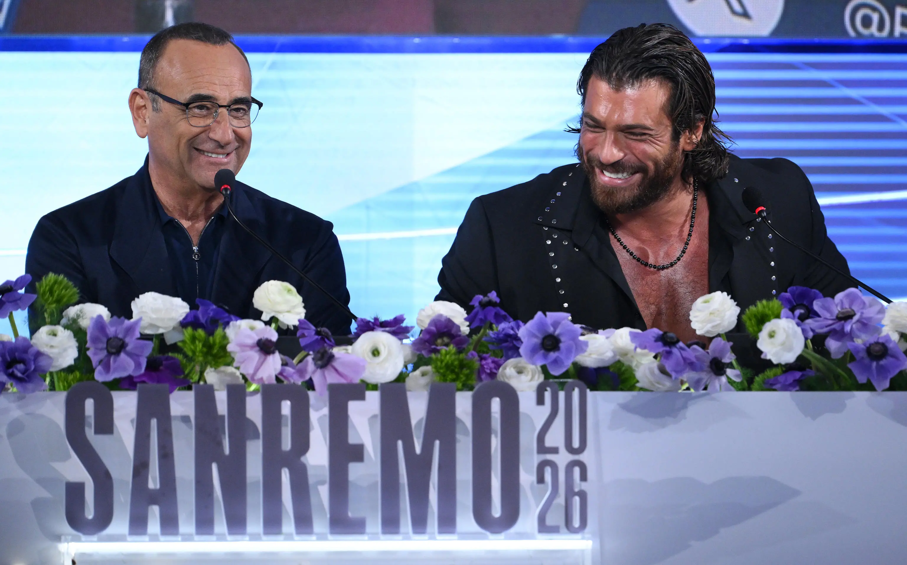 La presentazione della prima serata del Festival di Sanremo