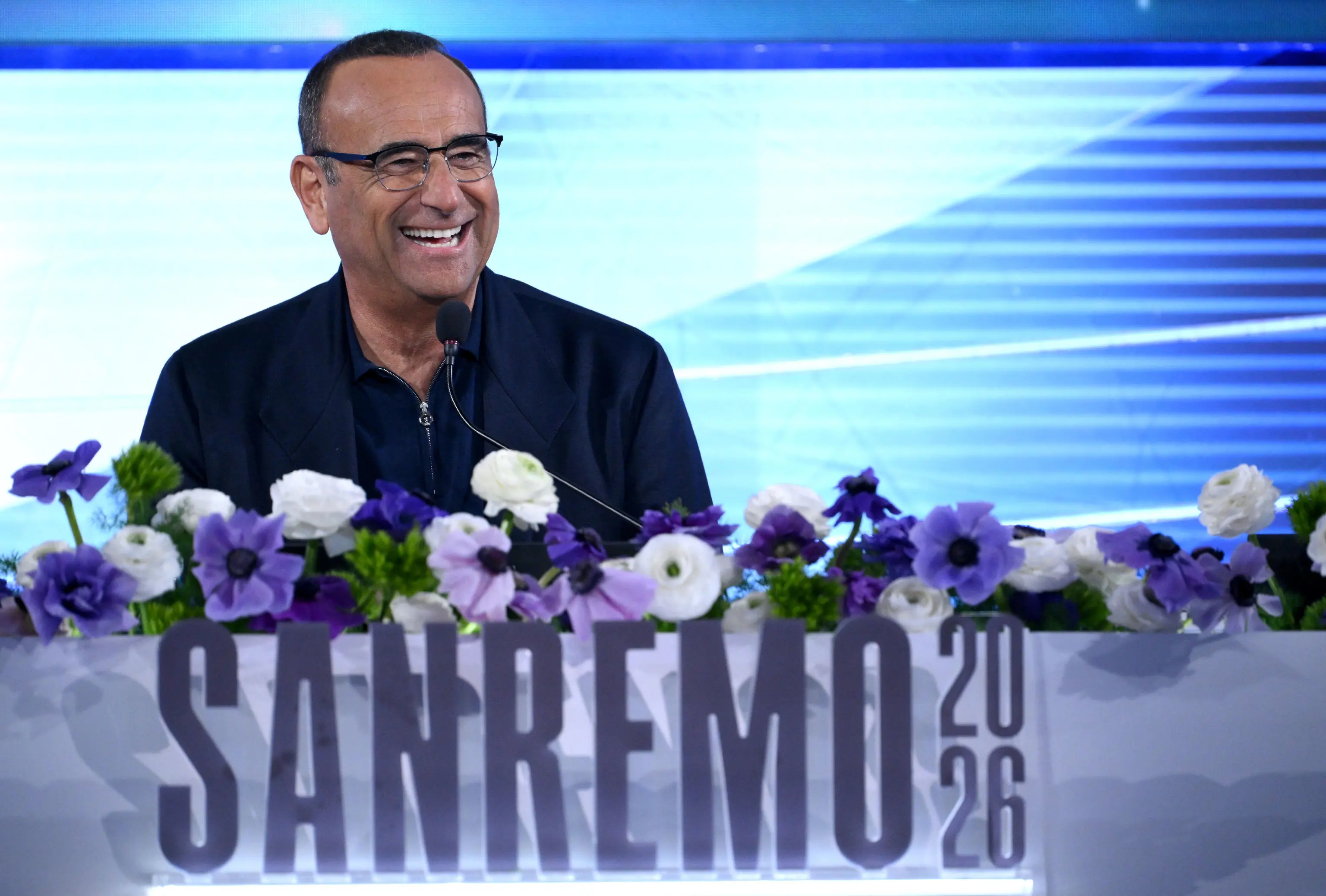 La presentazione della prima serata del Festival di Sanremo